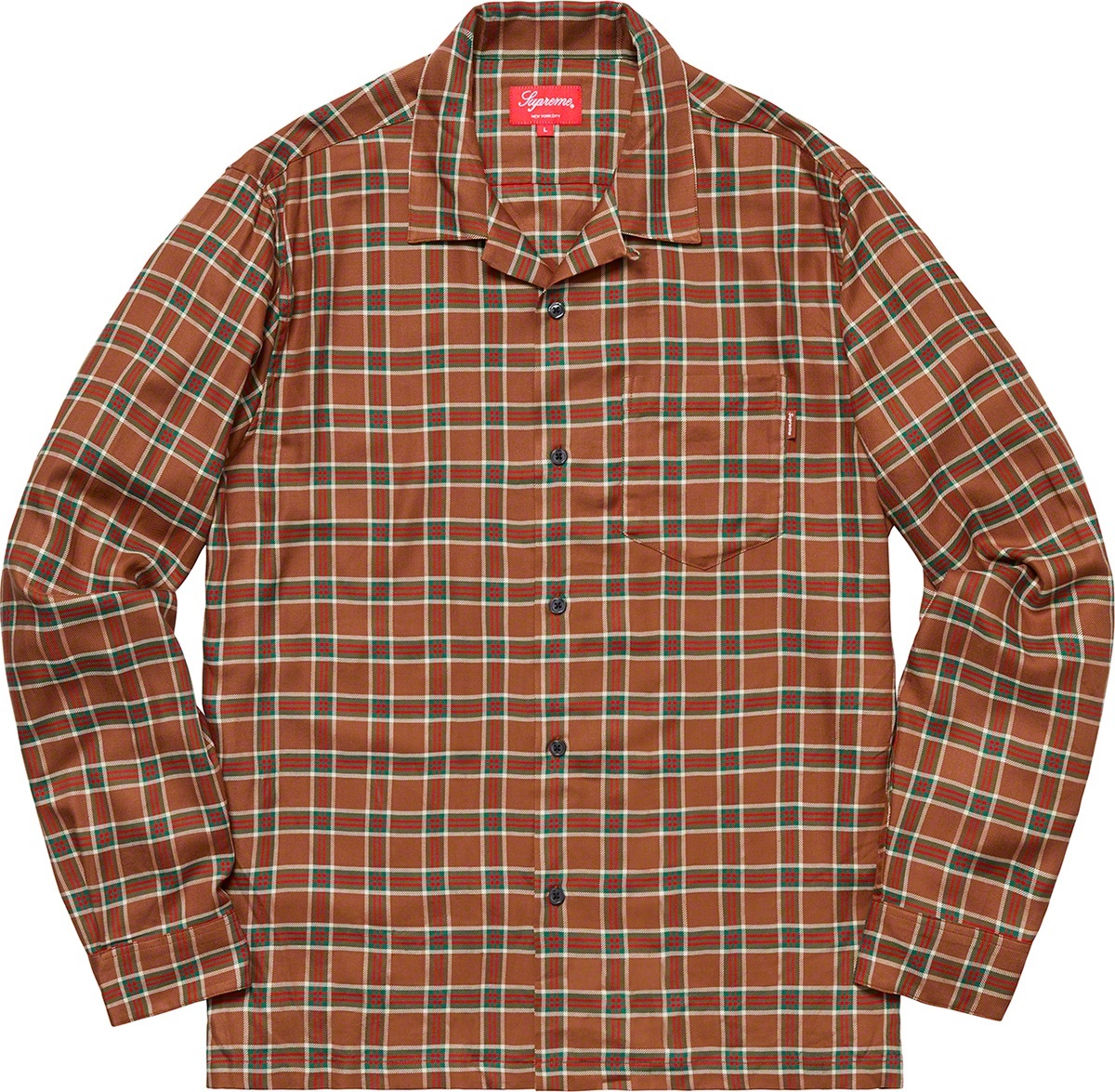 Plaid Rayon Shirt view 2